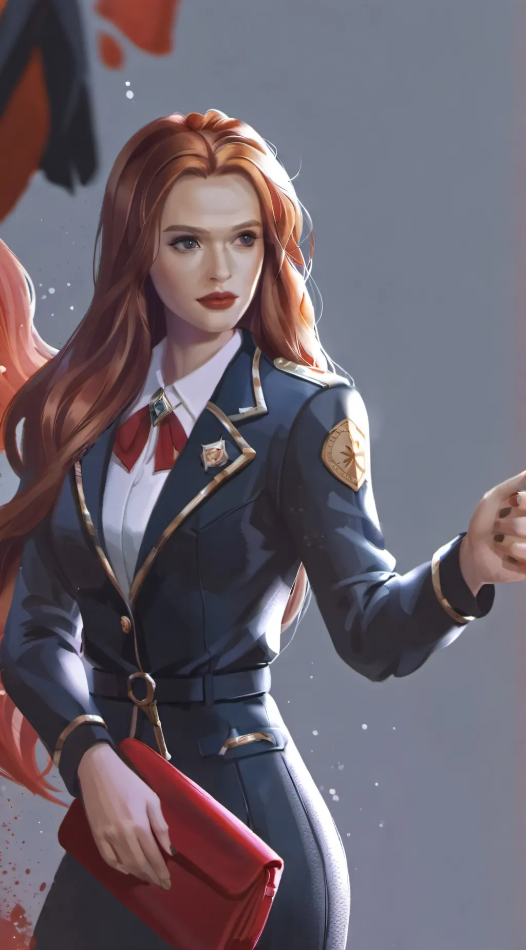 ai character: cheryl blossom background