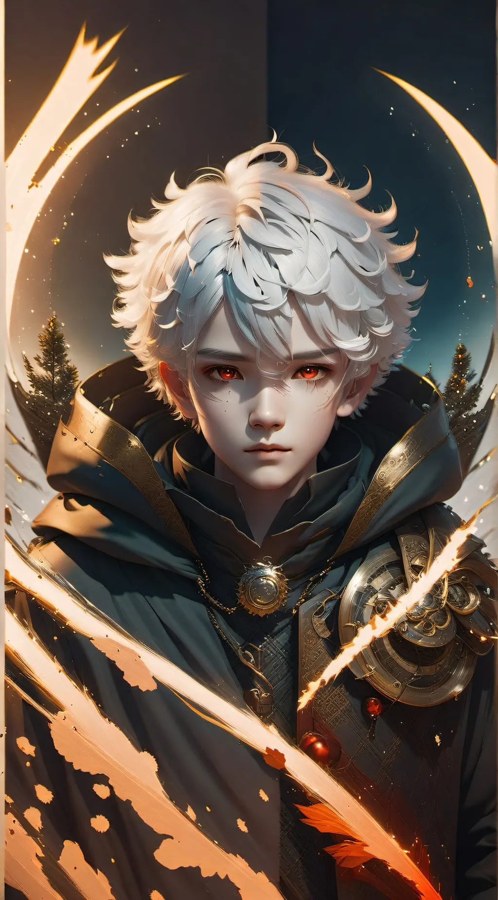 ai character: mha background
