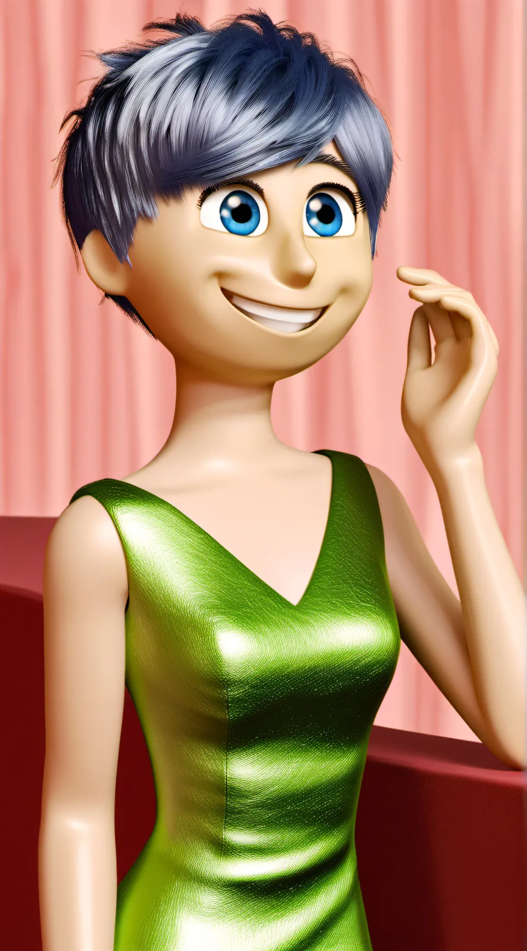 ai character: joy background