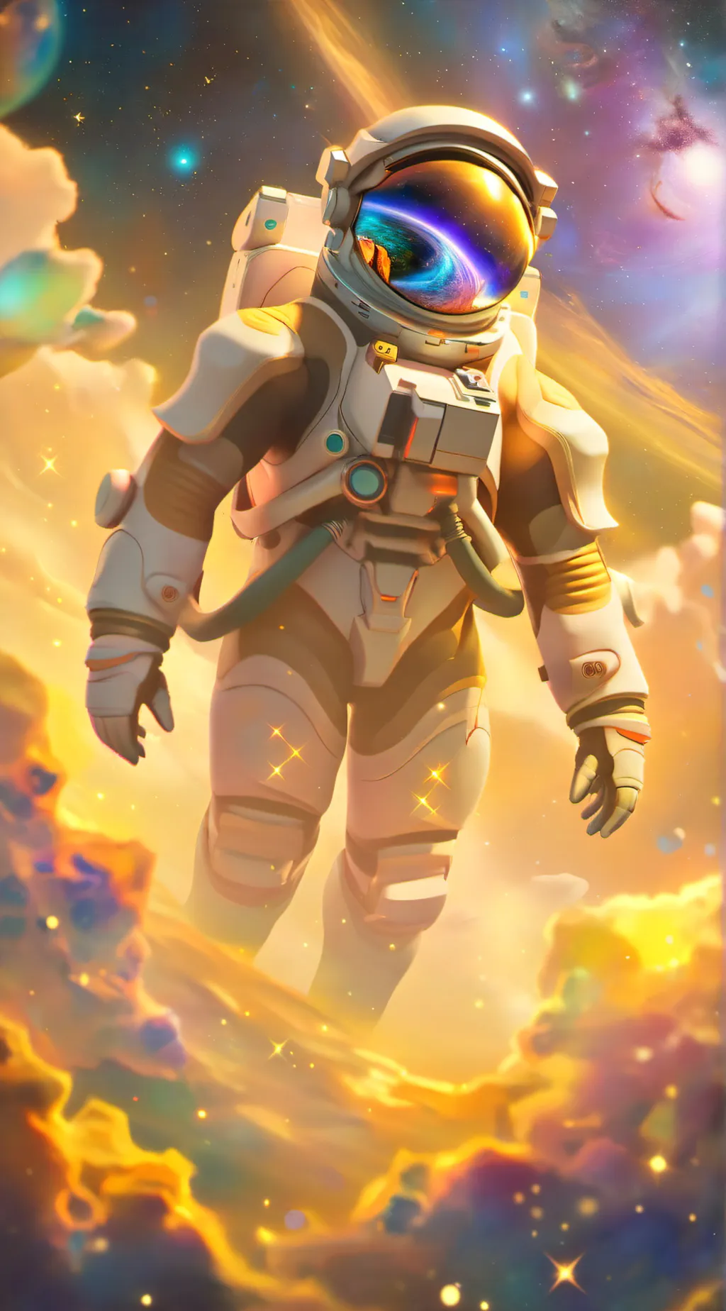 ai character: NASA background
