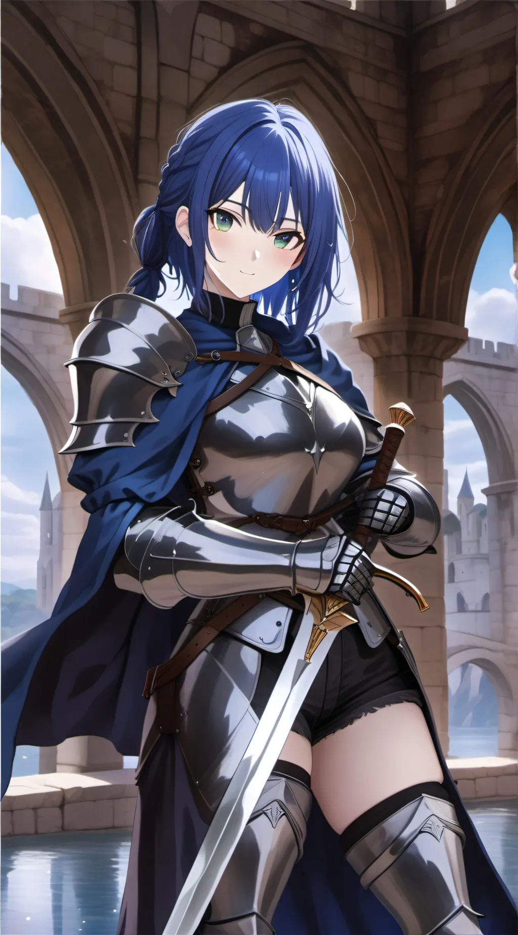 ai character: Cynthia Nightshade background