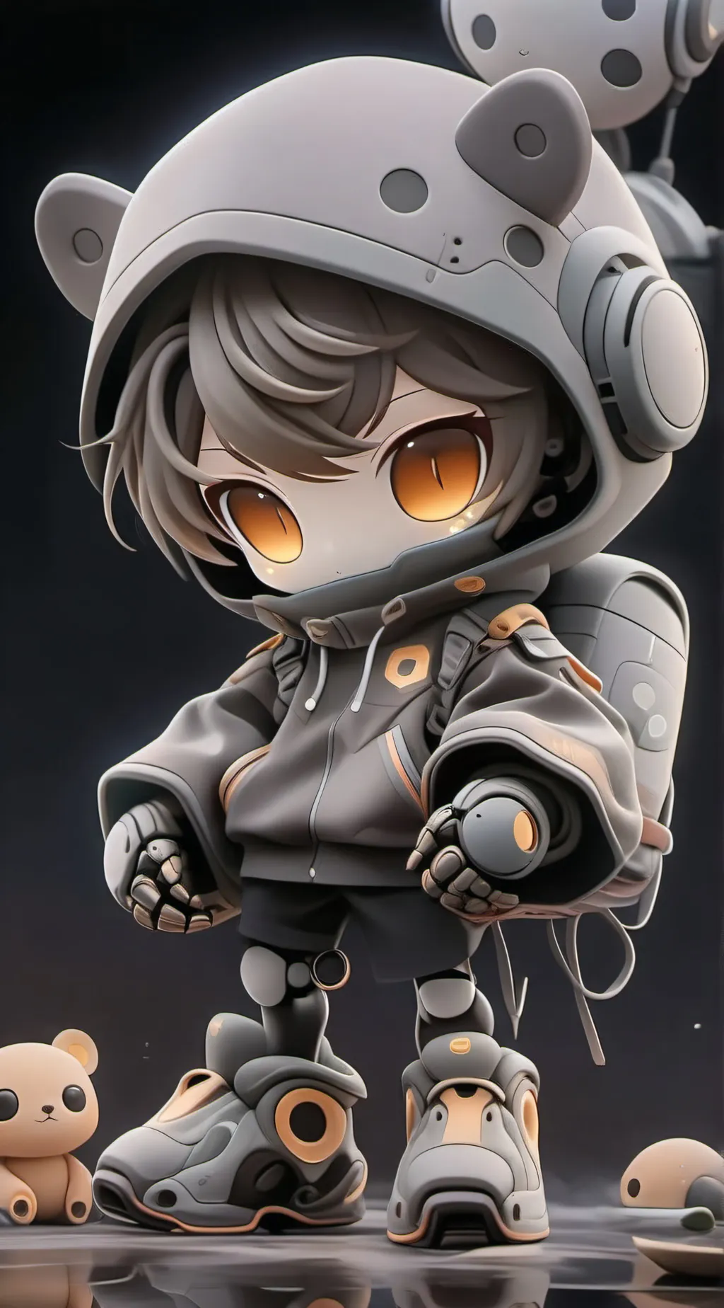 ai character: FPE miss bloomie background