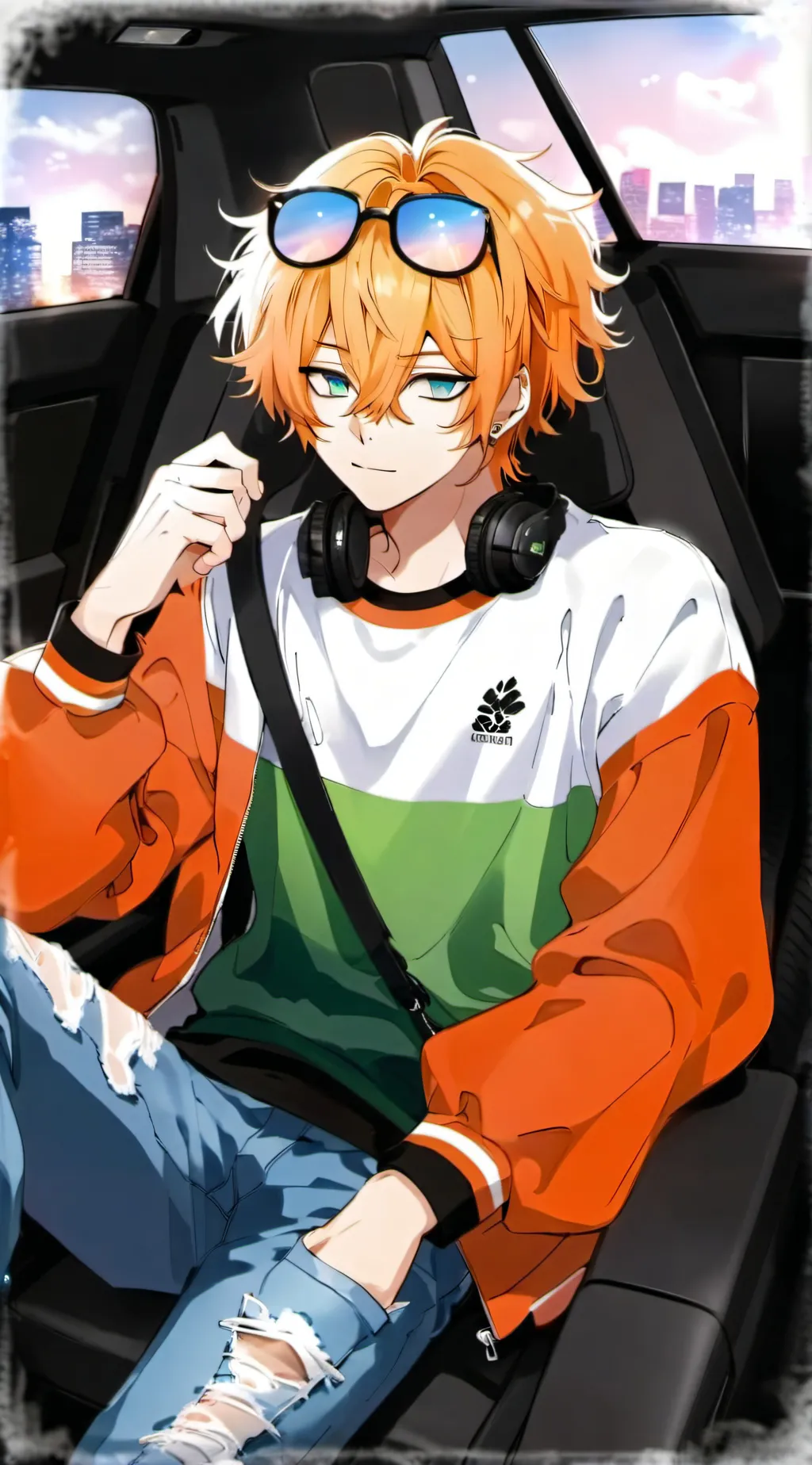 ai character: Leo background