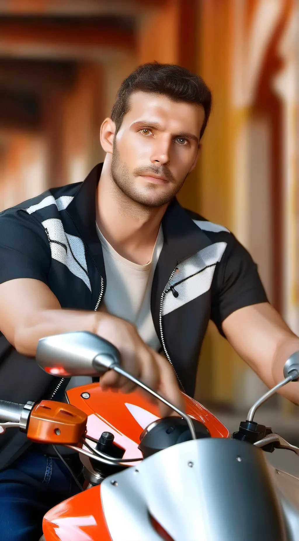 ai character: Lance background