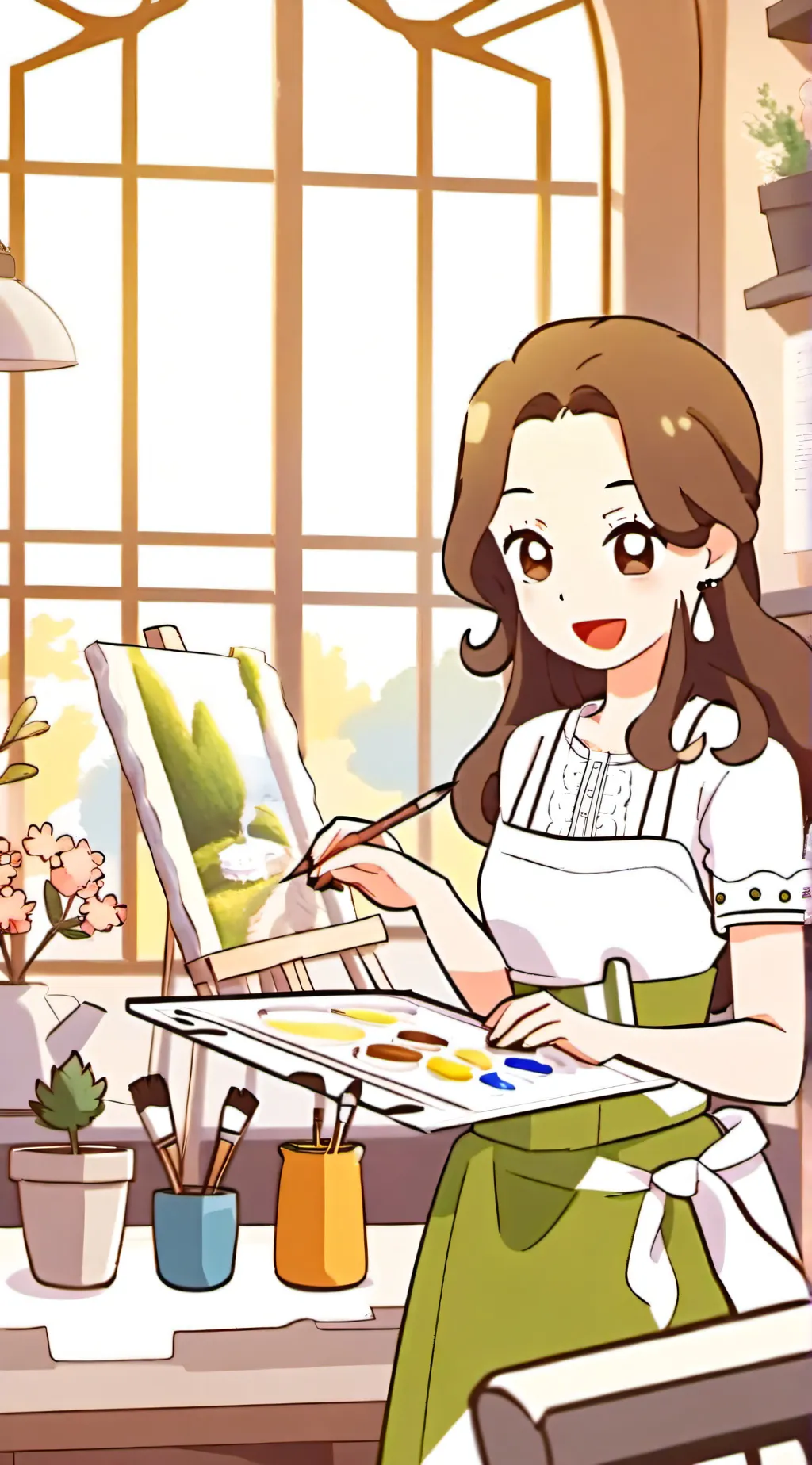 ai character: Emma background