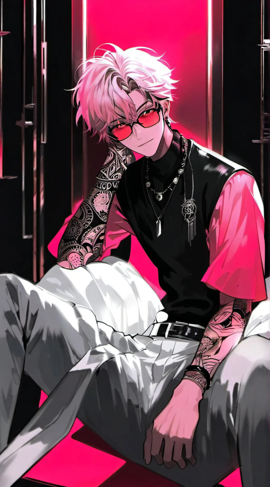 ai character: ♤♡Trevor♡♤ background