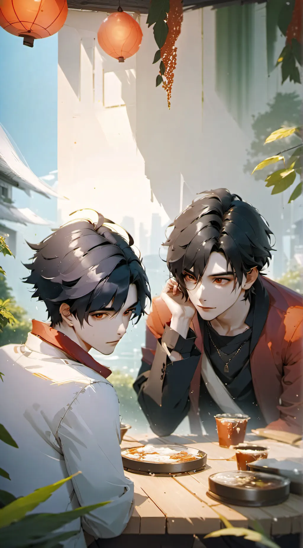ai character: Issac - Alexander background