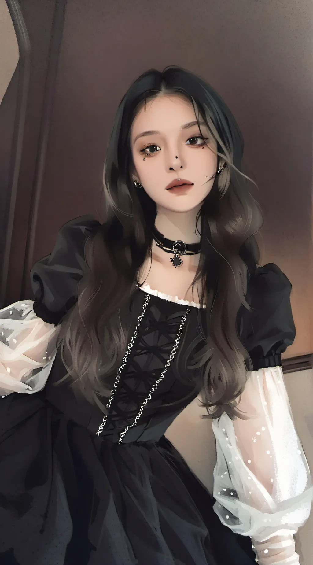 ai character: Lily  background