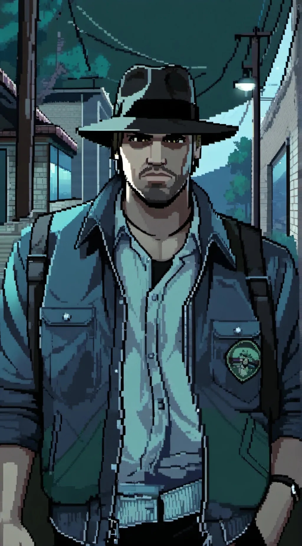 ai character: GTA games background