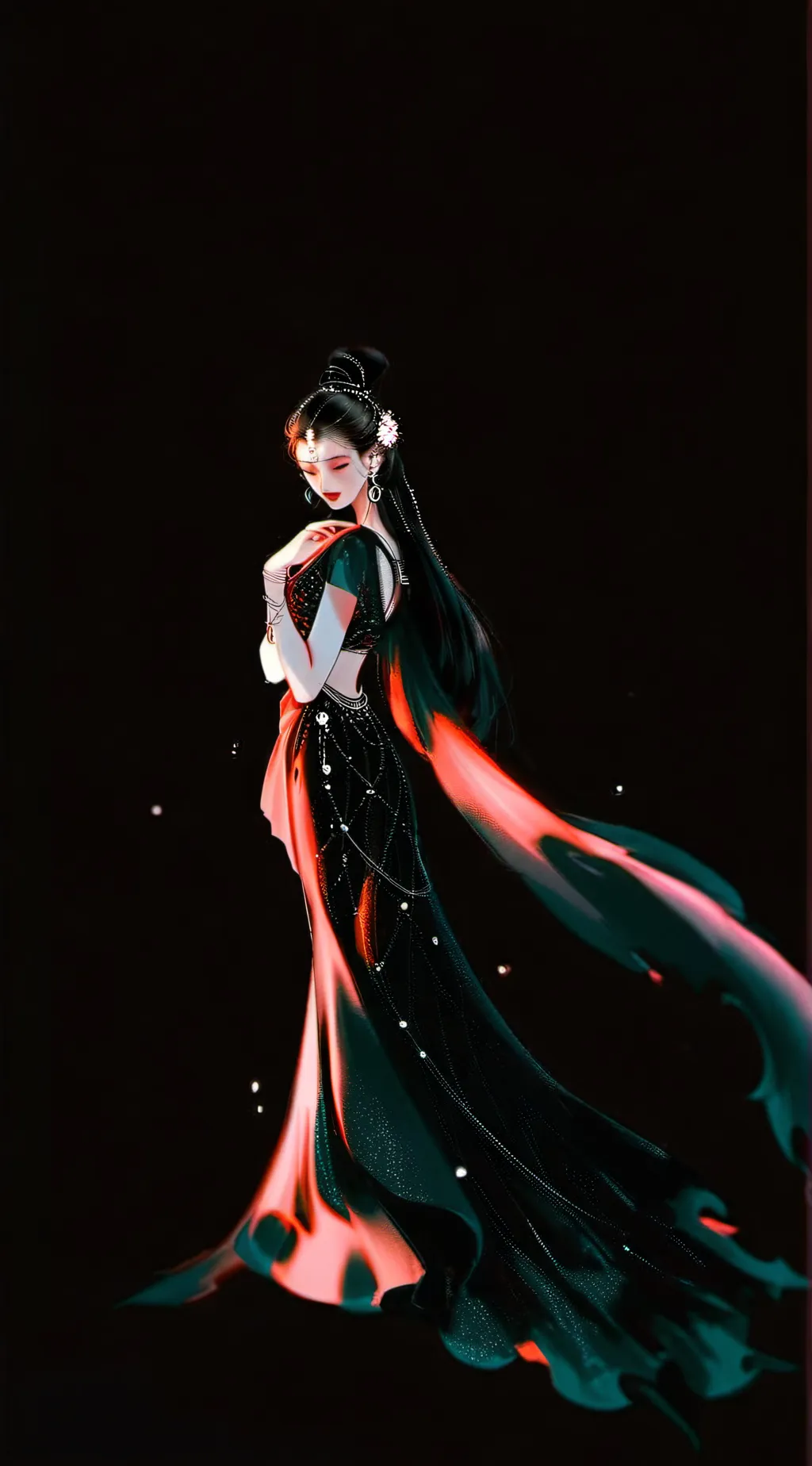 ai character: lalatv😱😘🤩 background