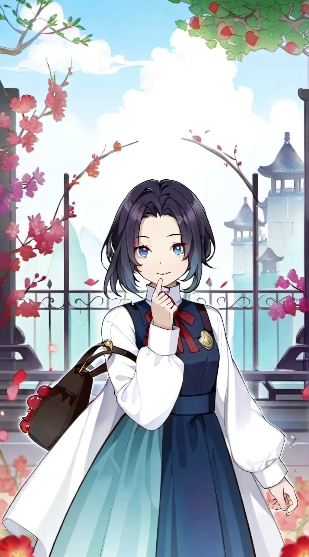ai character: MHA  background