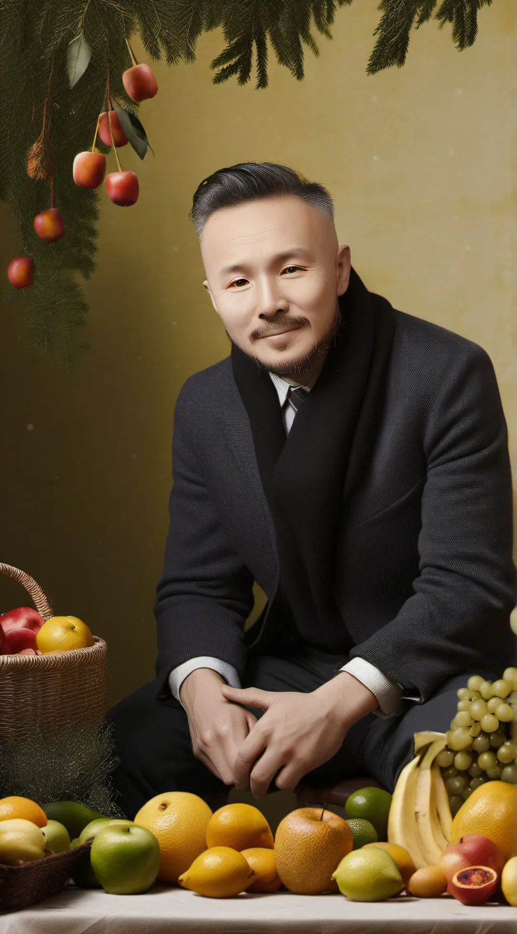 ai character: fruit lover background