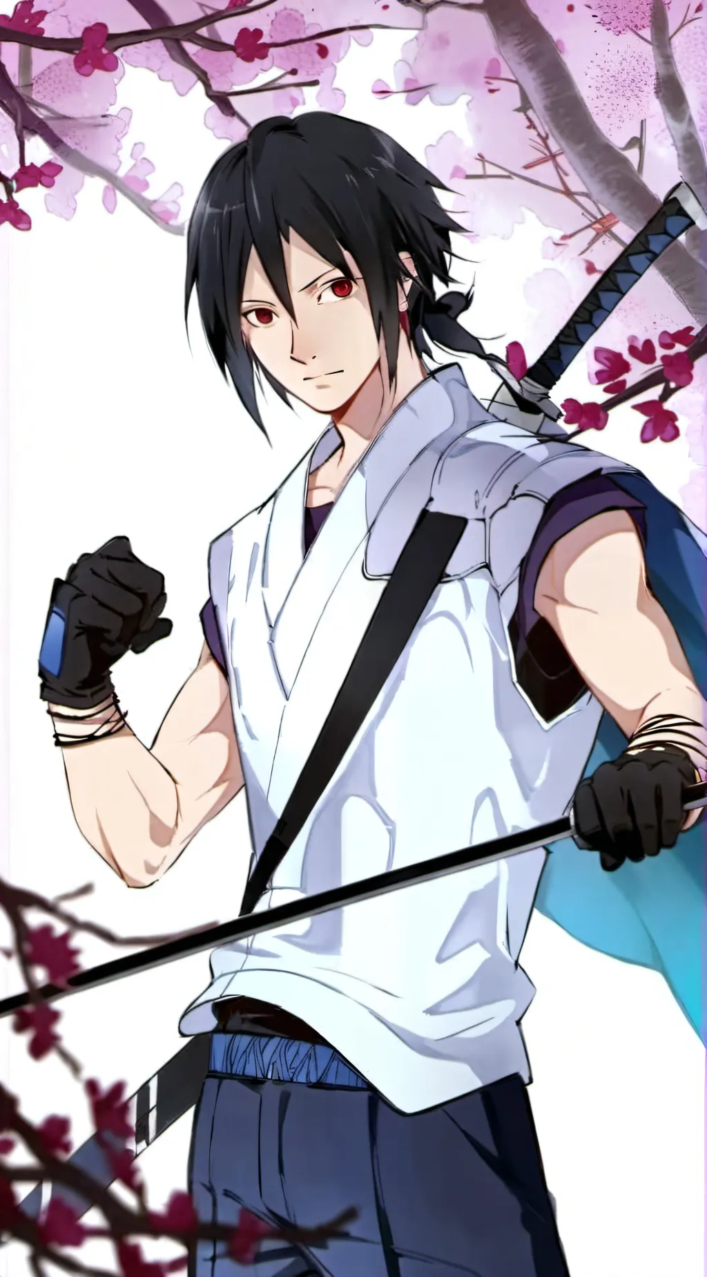 ai character: sasuke ( kmn ) background