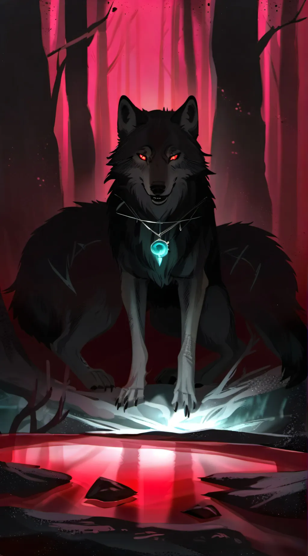ai character: Kakia  background