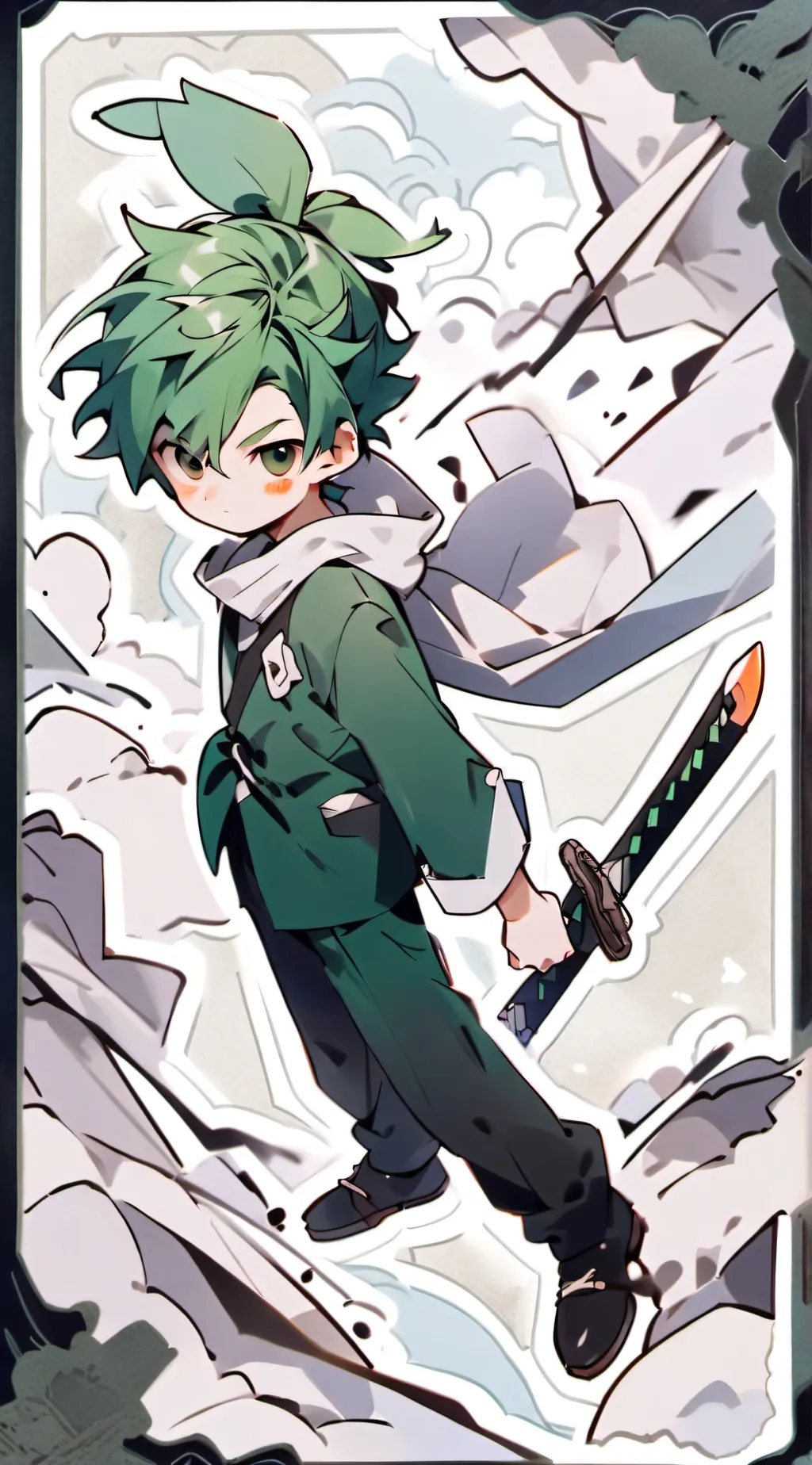 ai character: Tako background