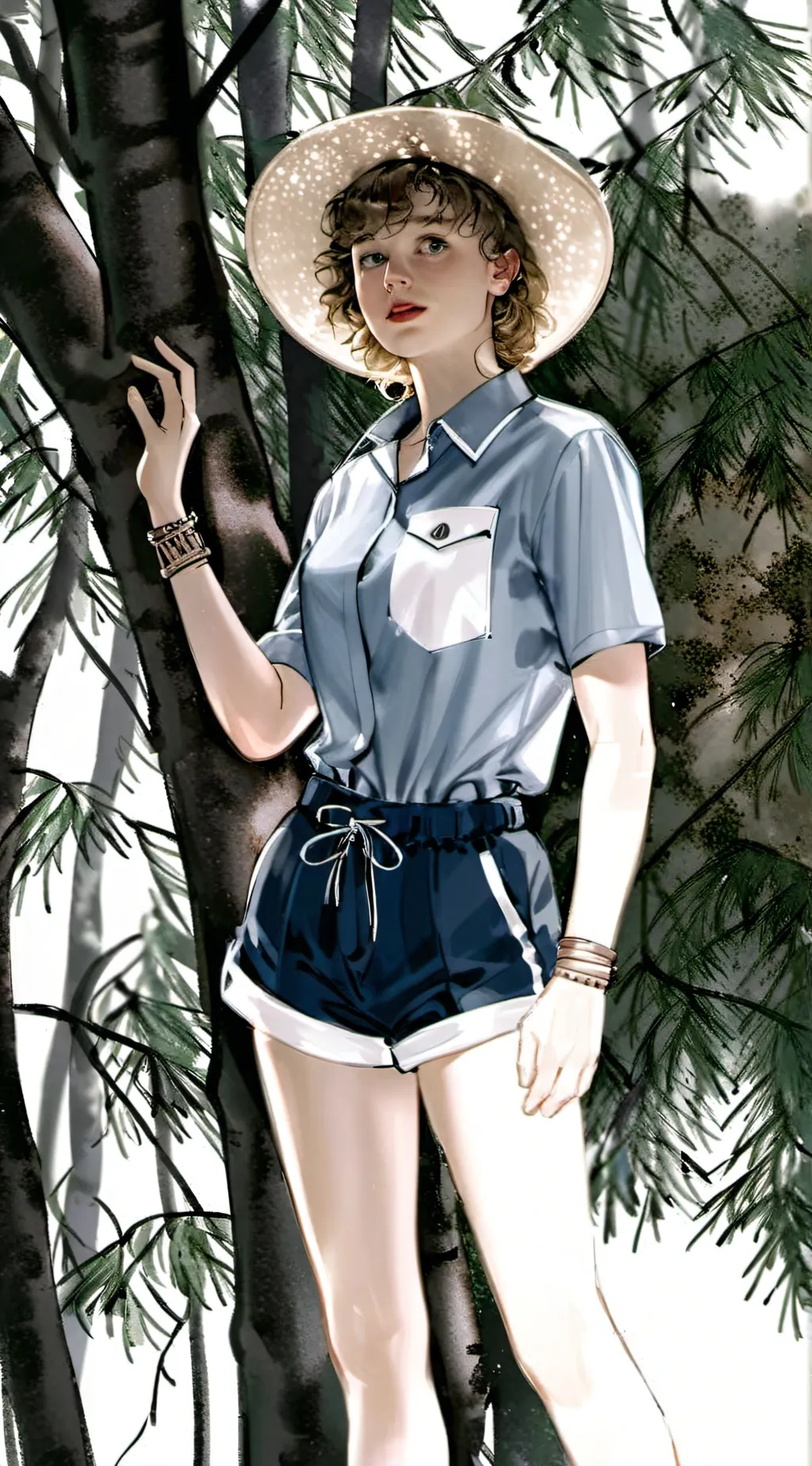 ai character: •Stella Uris☆ background