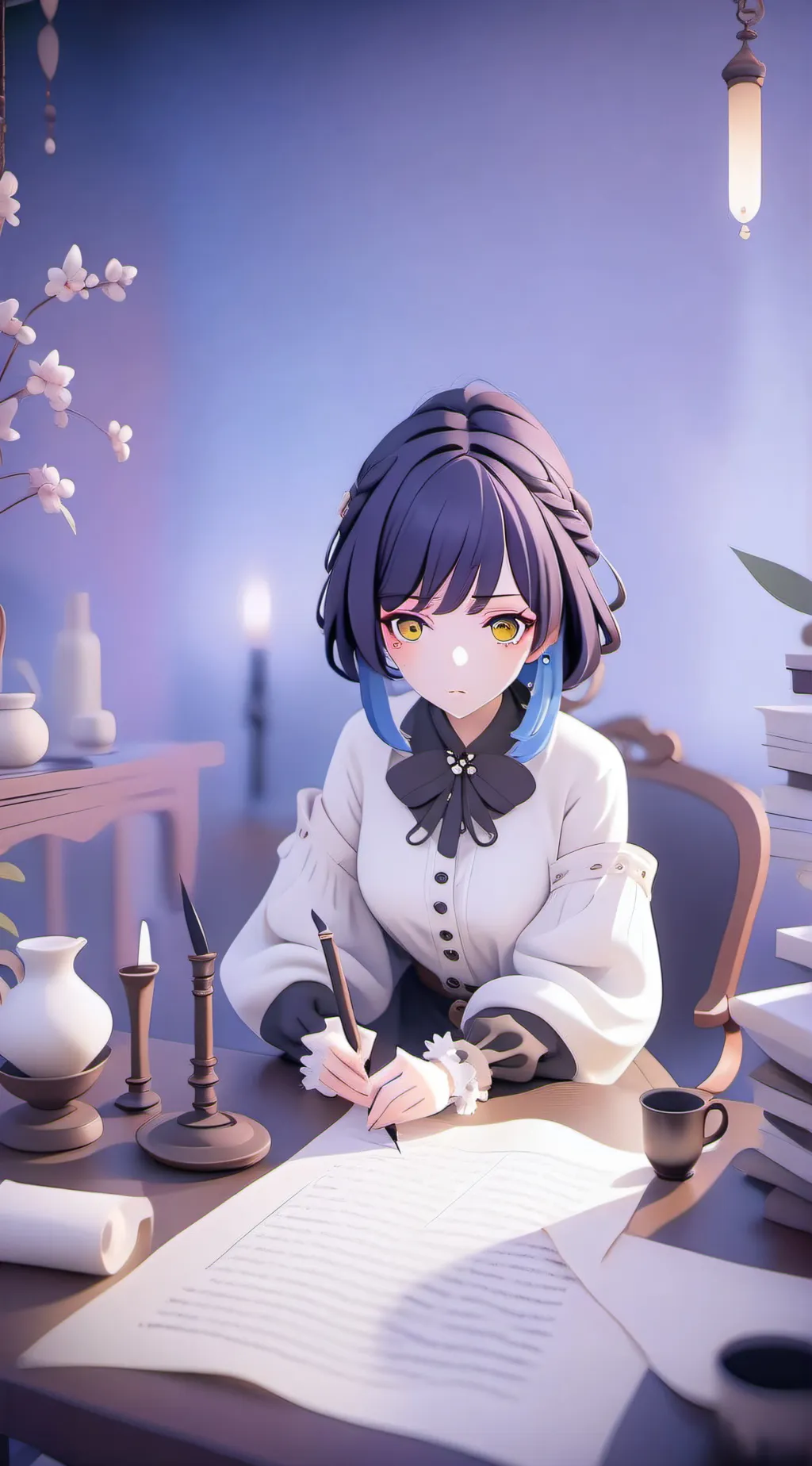 ai character: liyamay background