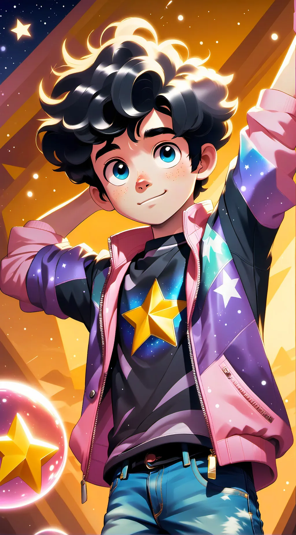ai character: Steven background