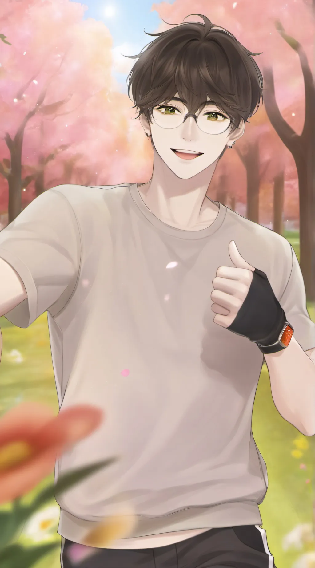 ai character: Andy background