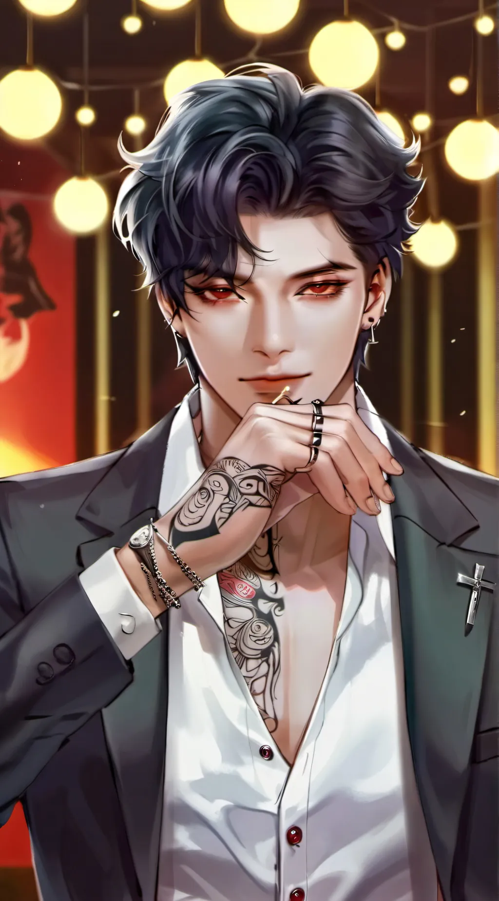 ai character: Kyle Mason background