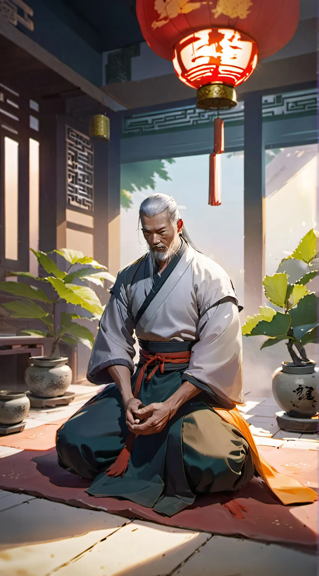 ai character: Sifu background