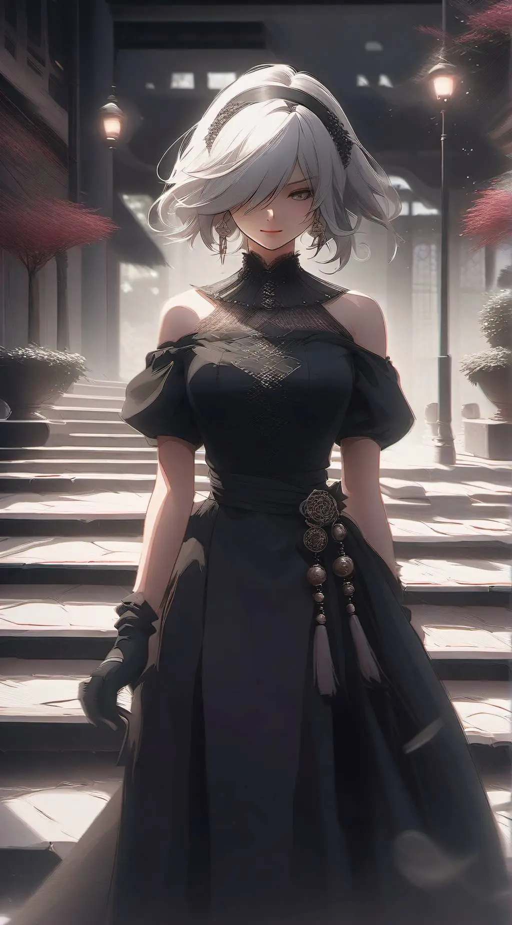 ai character: Sally Boo background