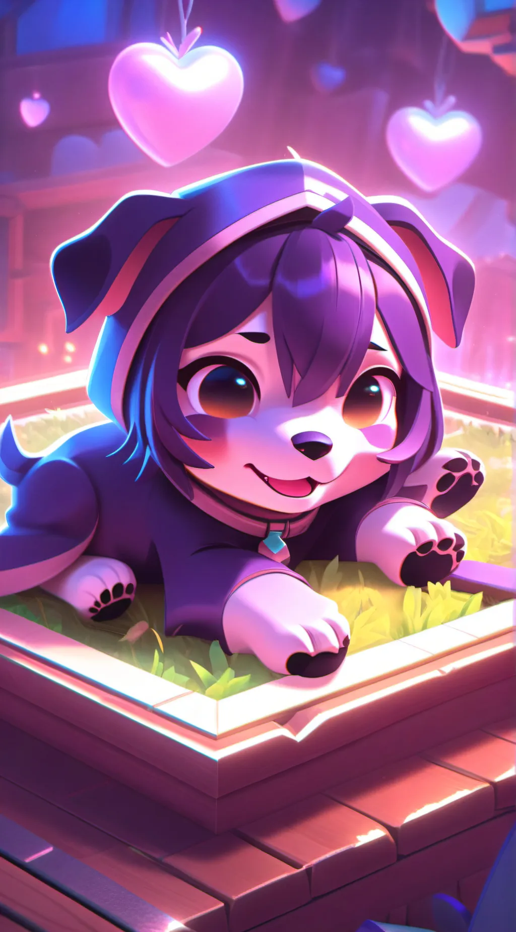 ai character: catnap kidnap background