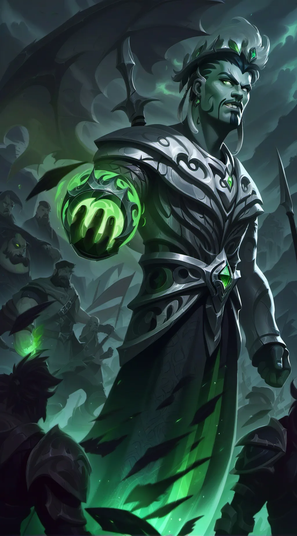 ai character: Hades background
