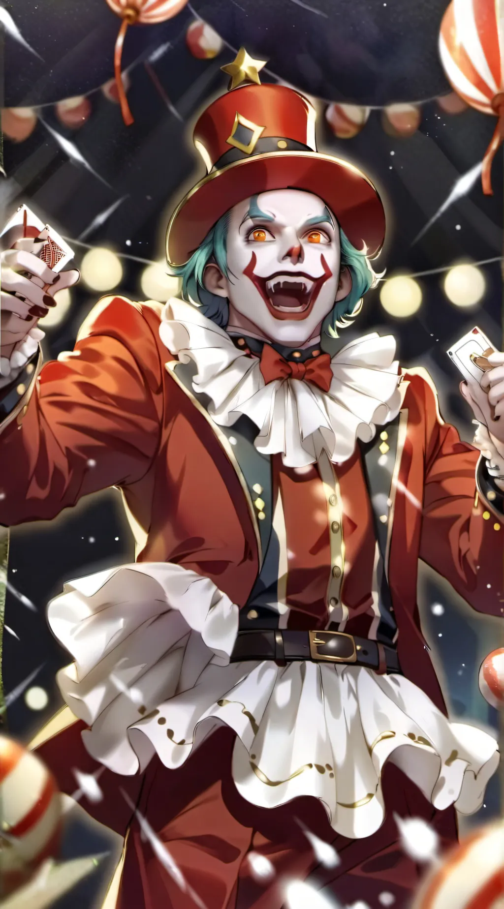 ai character: Clawnsie background