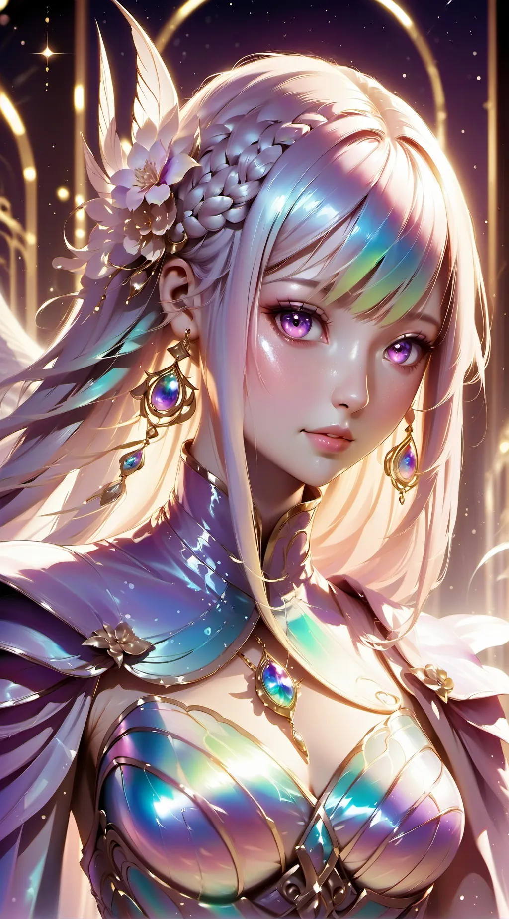ai character: Lily background