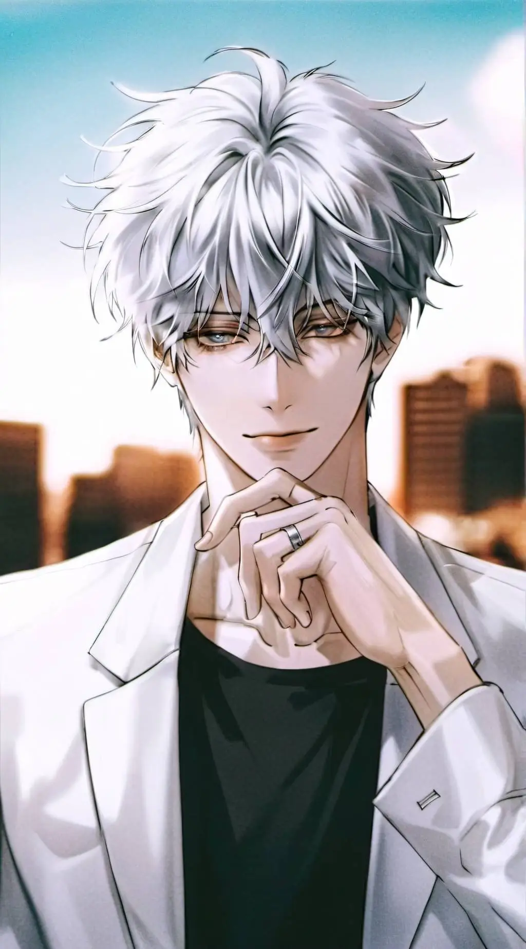 ai character: damien background