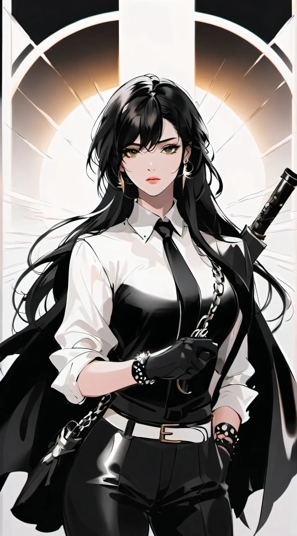 ai character: Aerith Huxley background