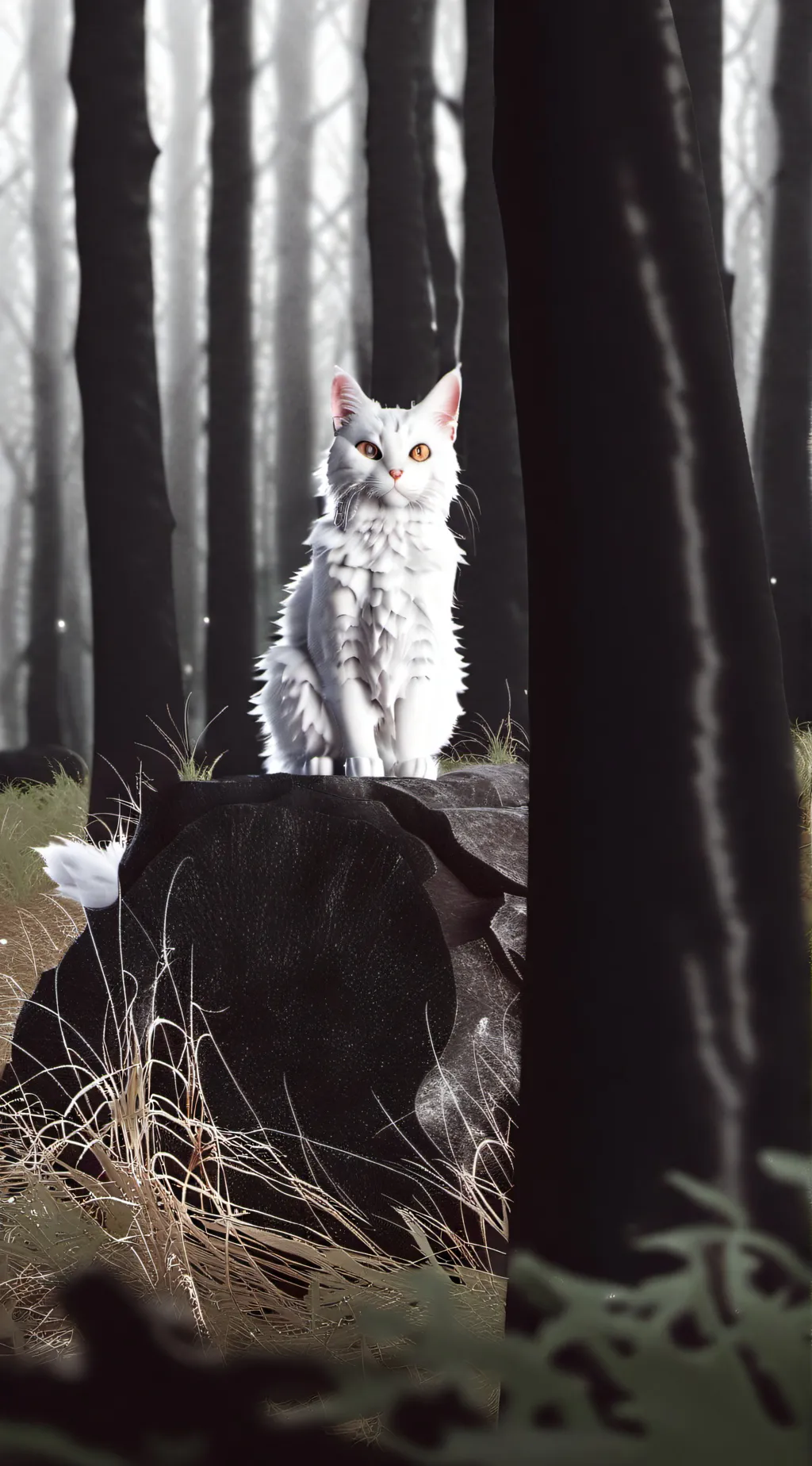 ai character: kitty-:D background
