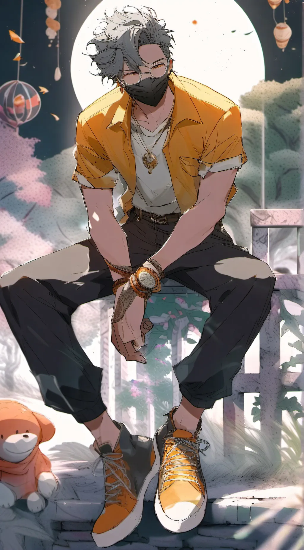 ai character: ☀️sunboy☀️ background