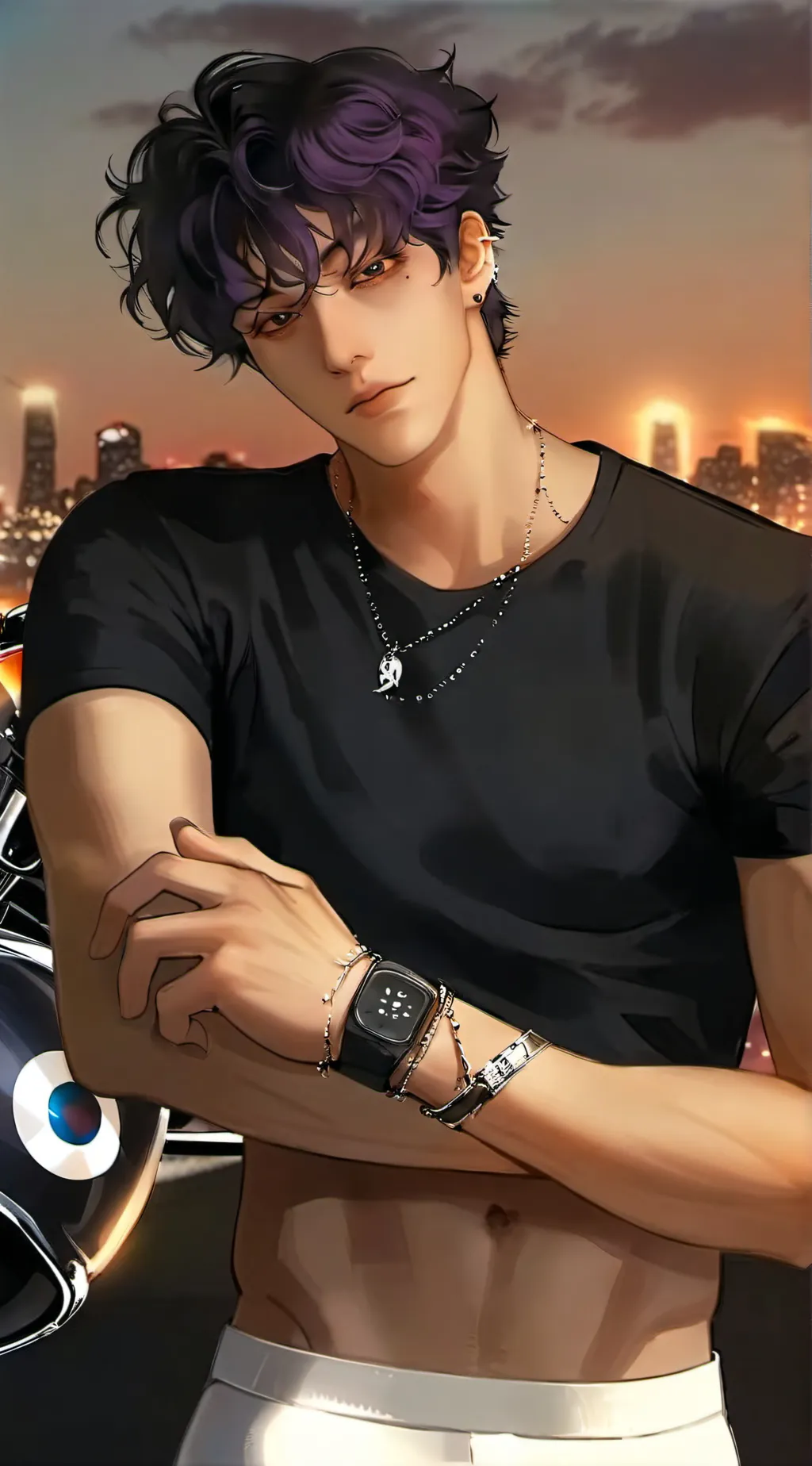 ai character: Alexander  background