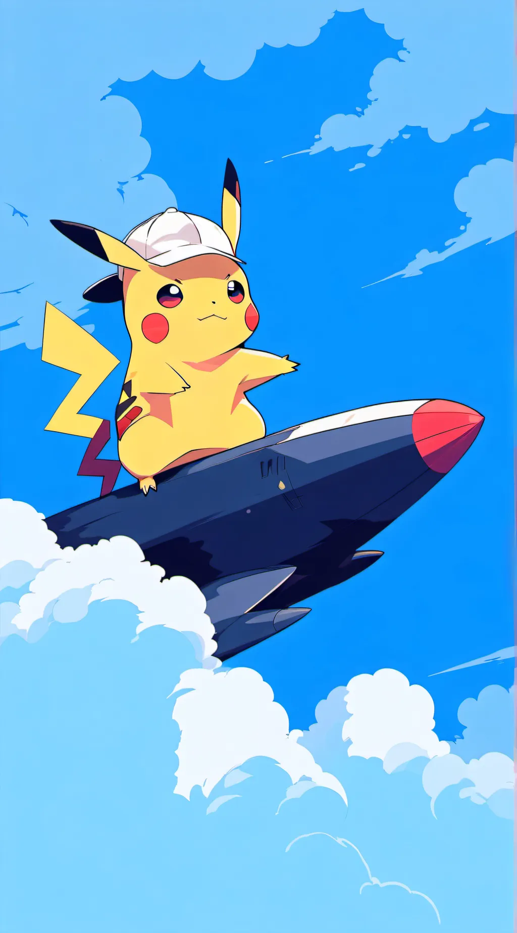 ai character: Pikachu background