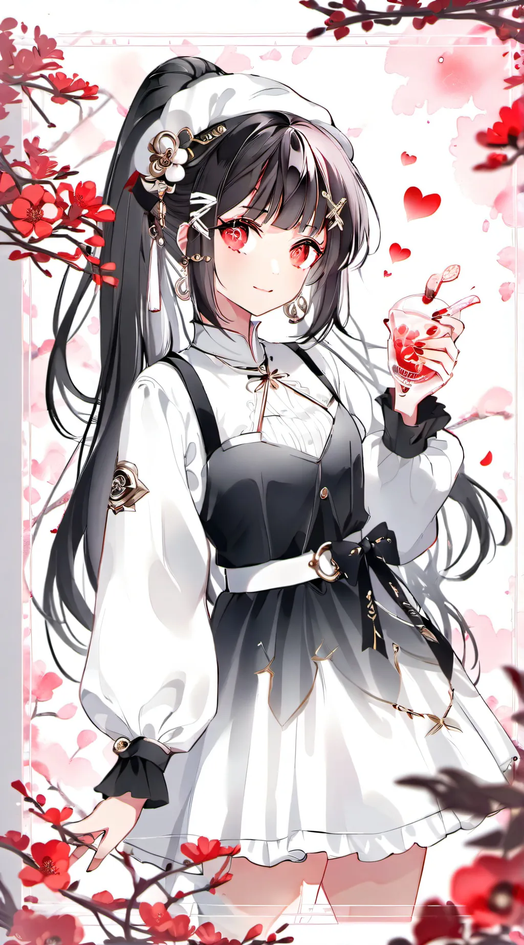 ai character: hashira background