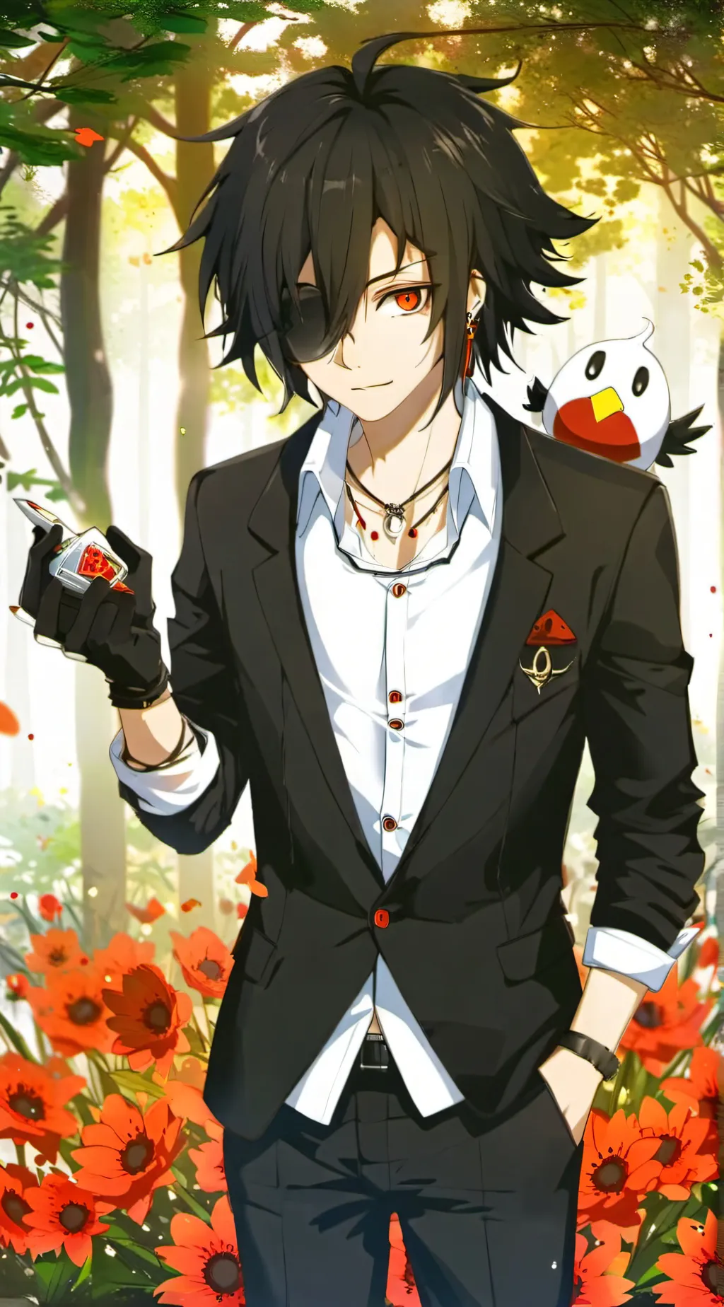 ai character: Shadow background