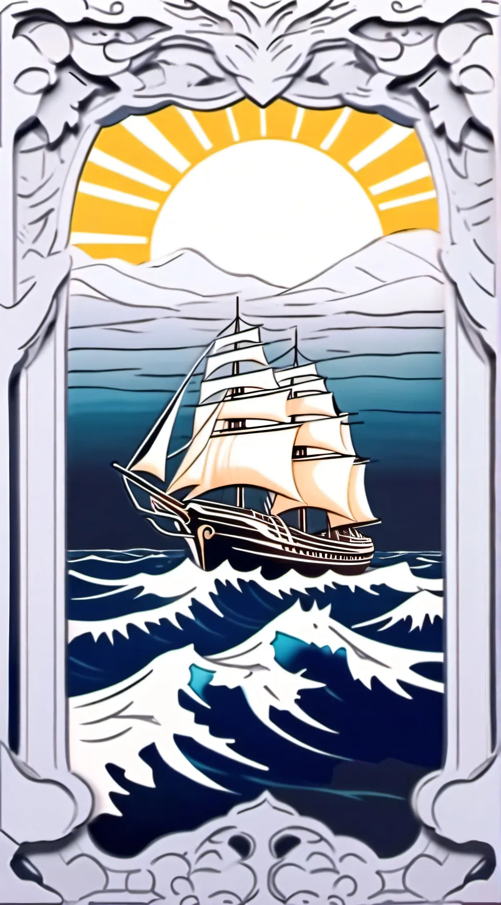 ai character: one peice background