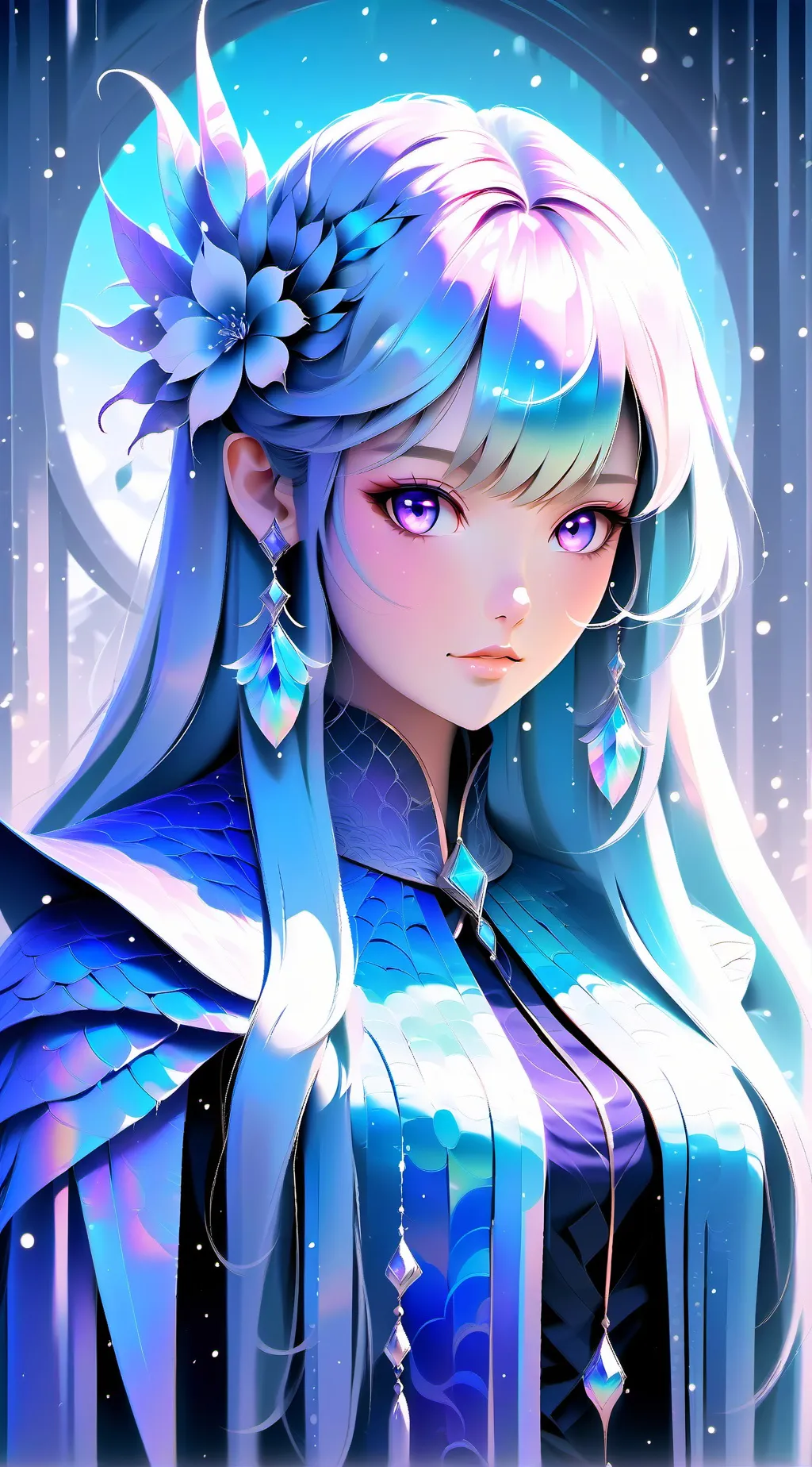 ai character: glitch killcode hh background