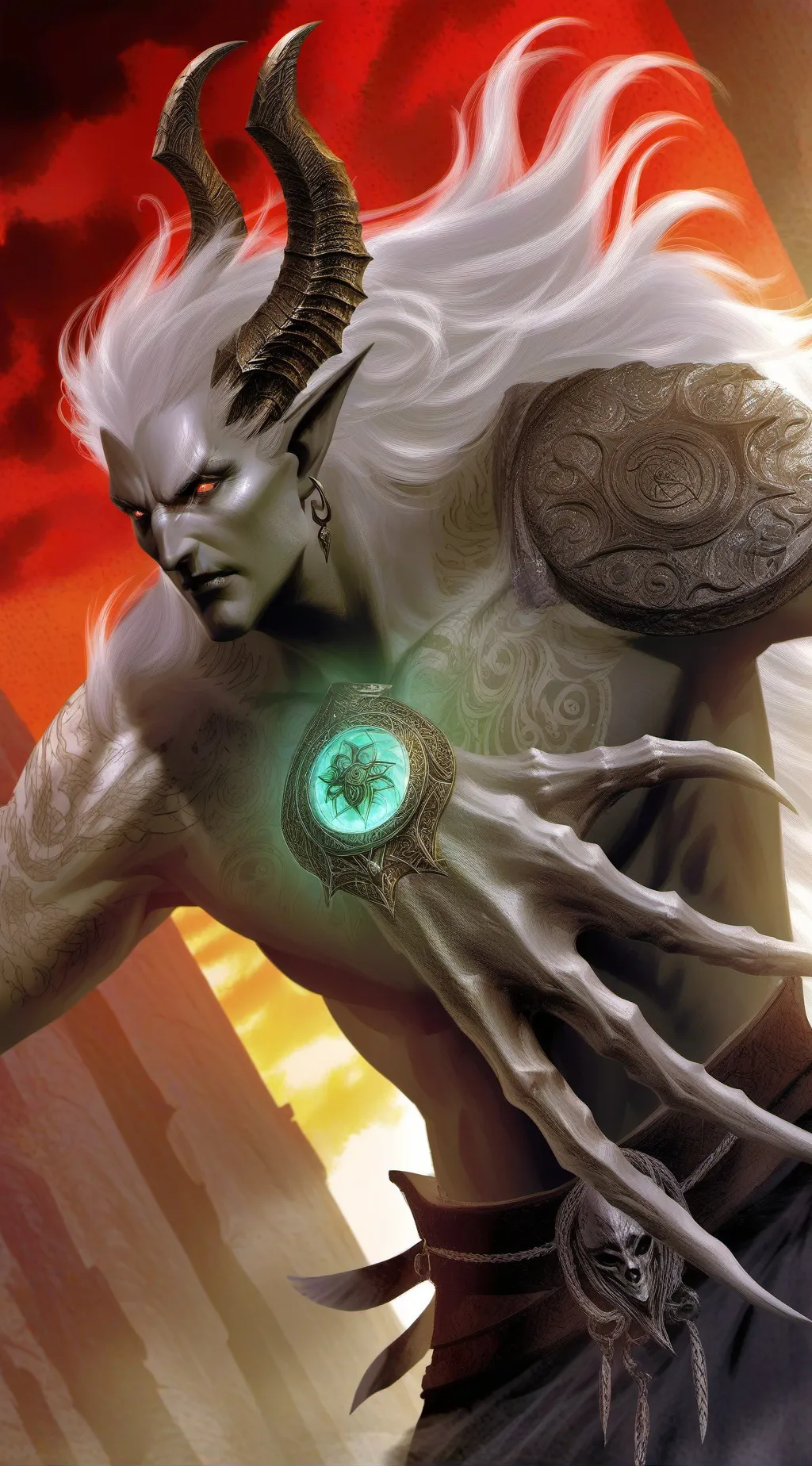 ai character: Gian Piero  background