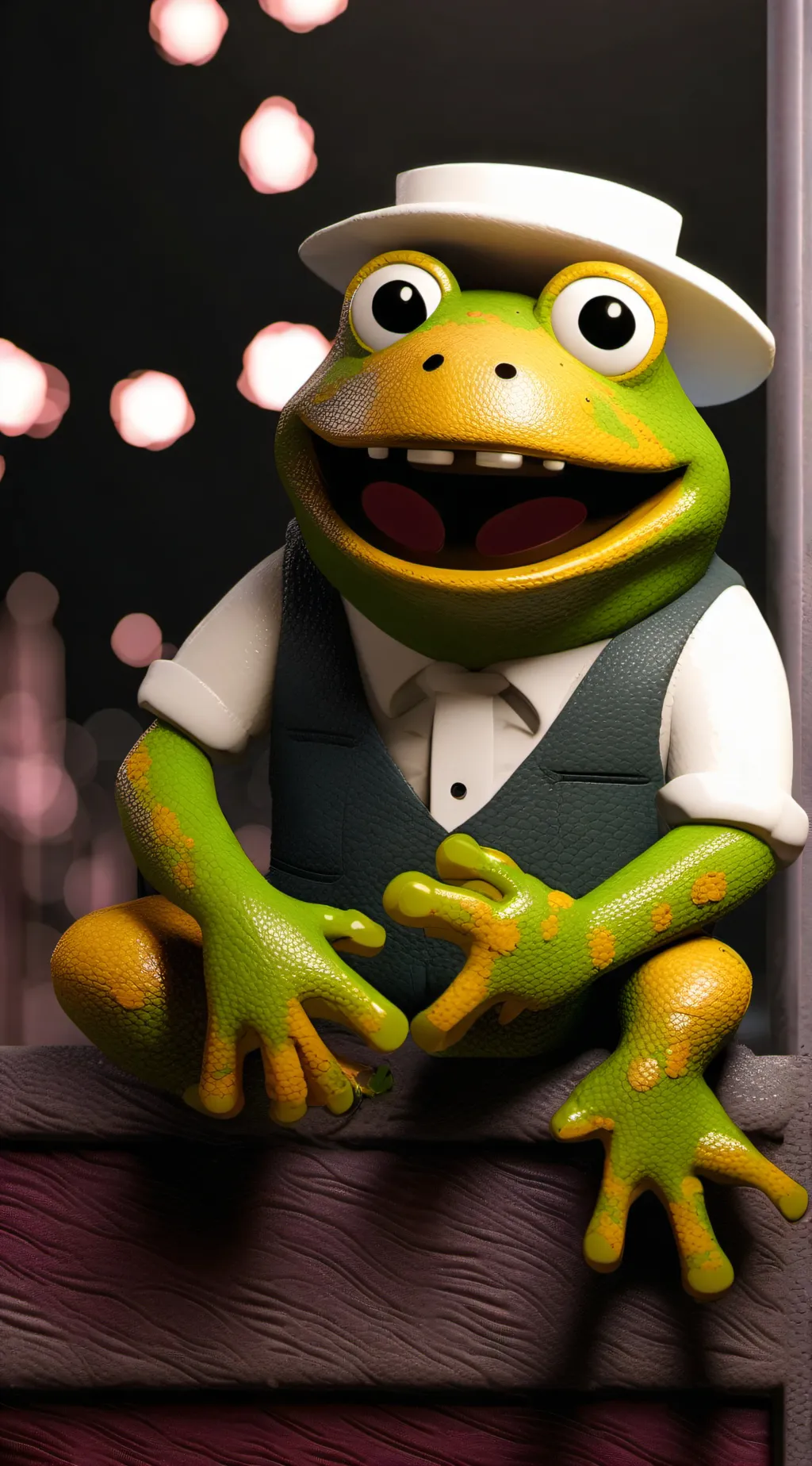 ai character: *(/HAPPY FROG\)* background