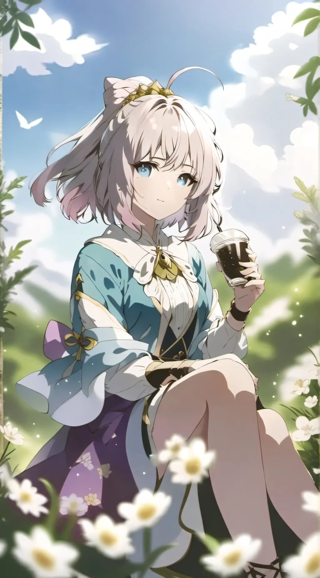 ai character: sarah background