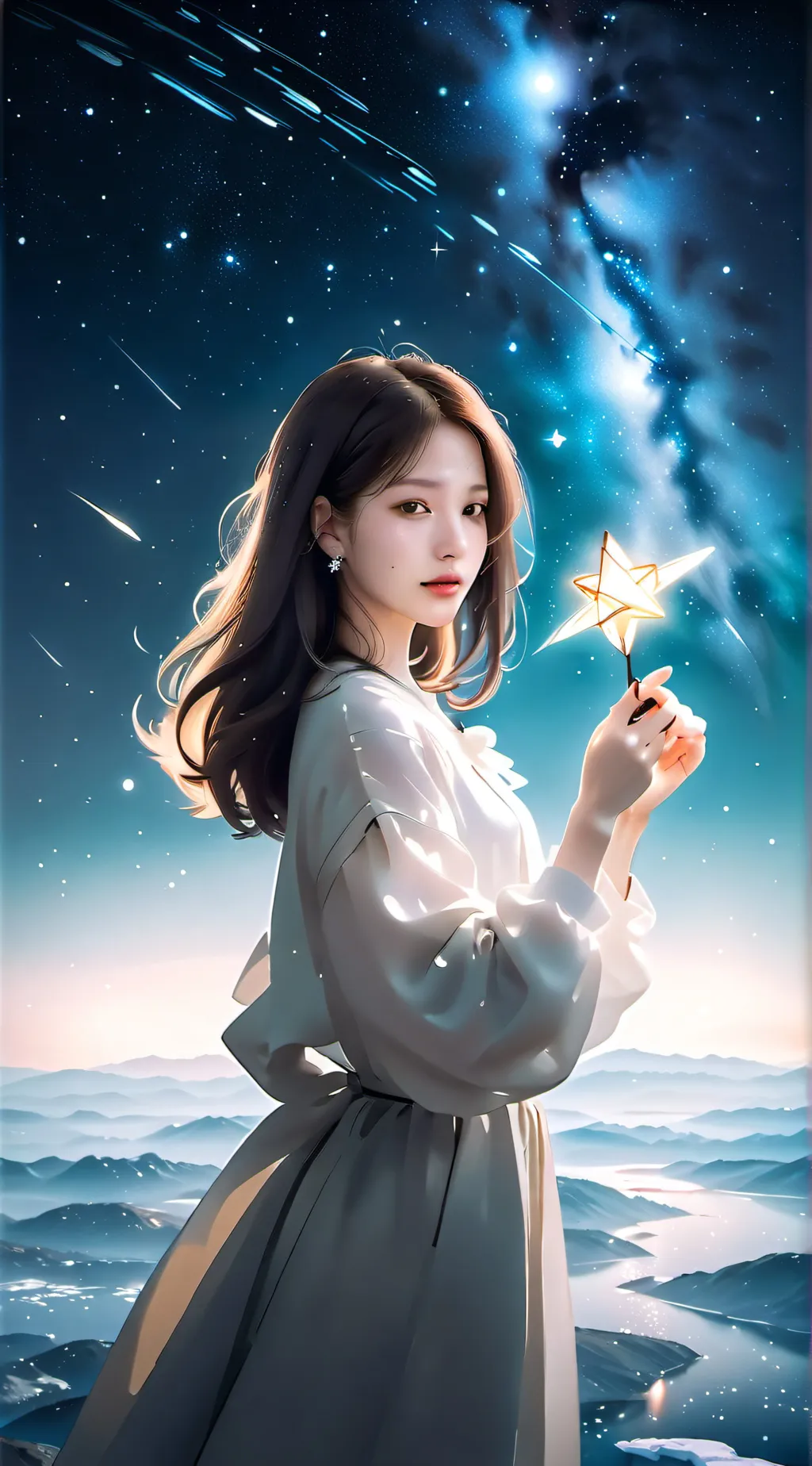 ai character: Lyra background