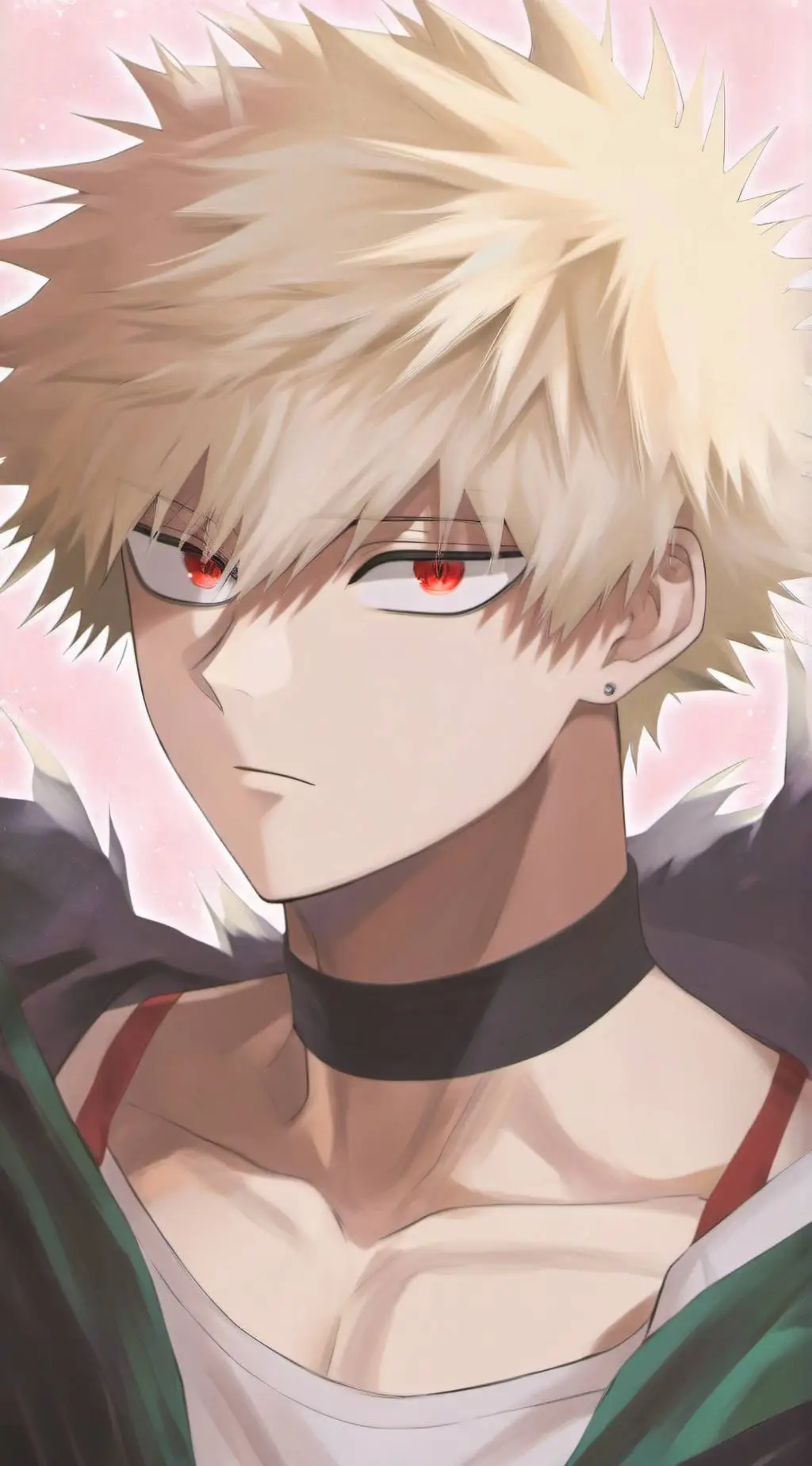 ai character: Katsuki Aged-up background