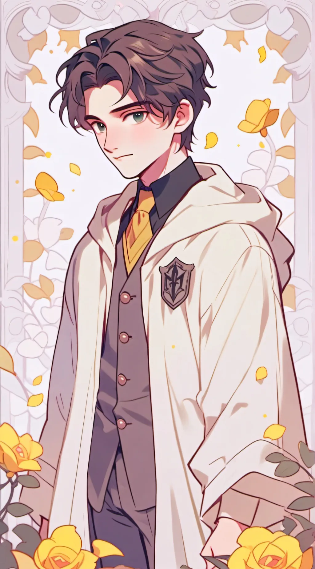 ai character: Cedric diggory  background