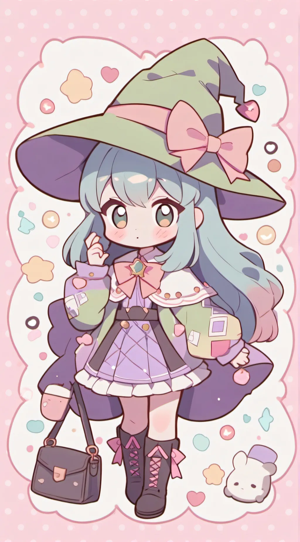 ai character: Every witch way background