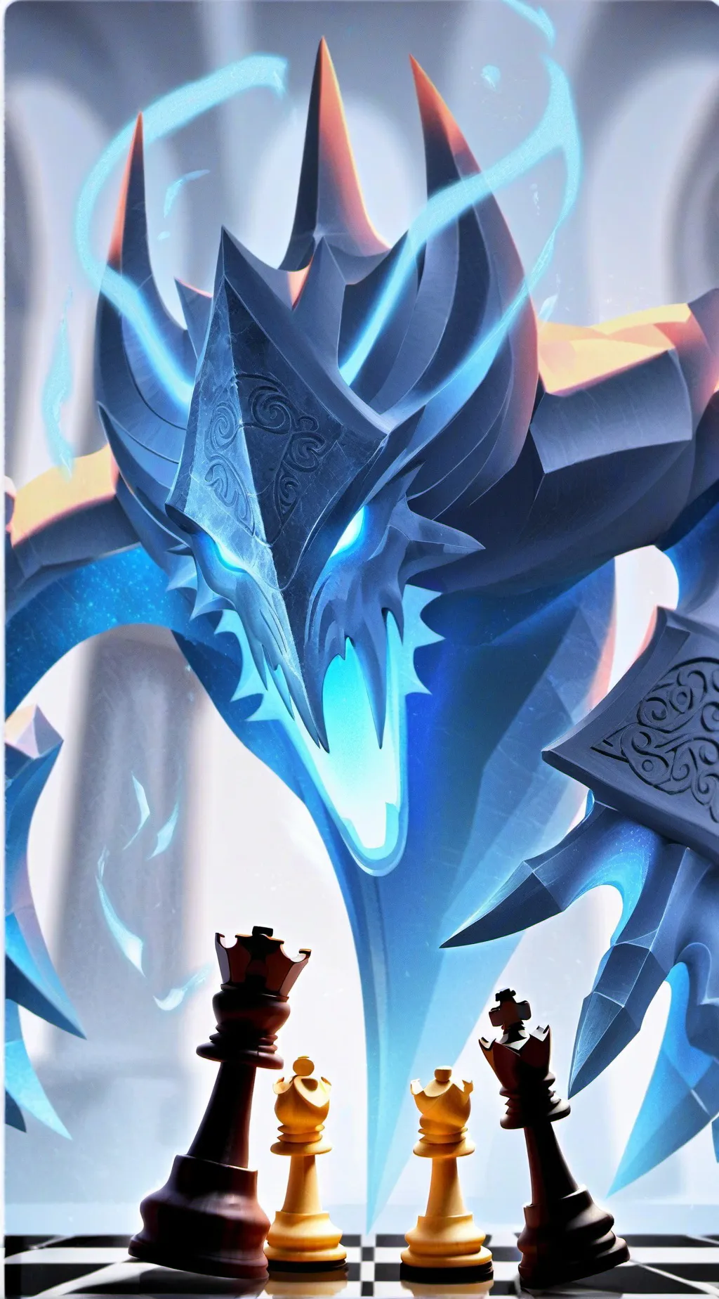 ai character: chess background