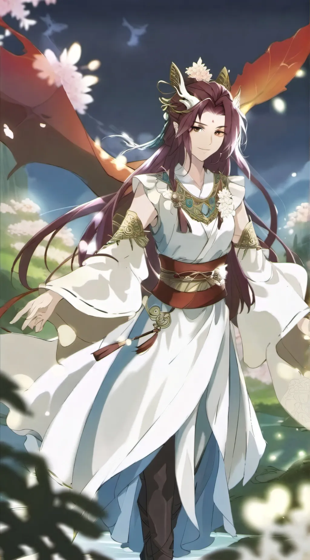 ai character: Cen background