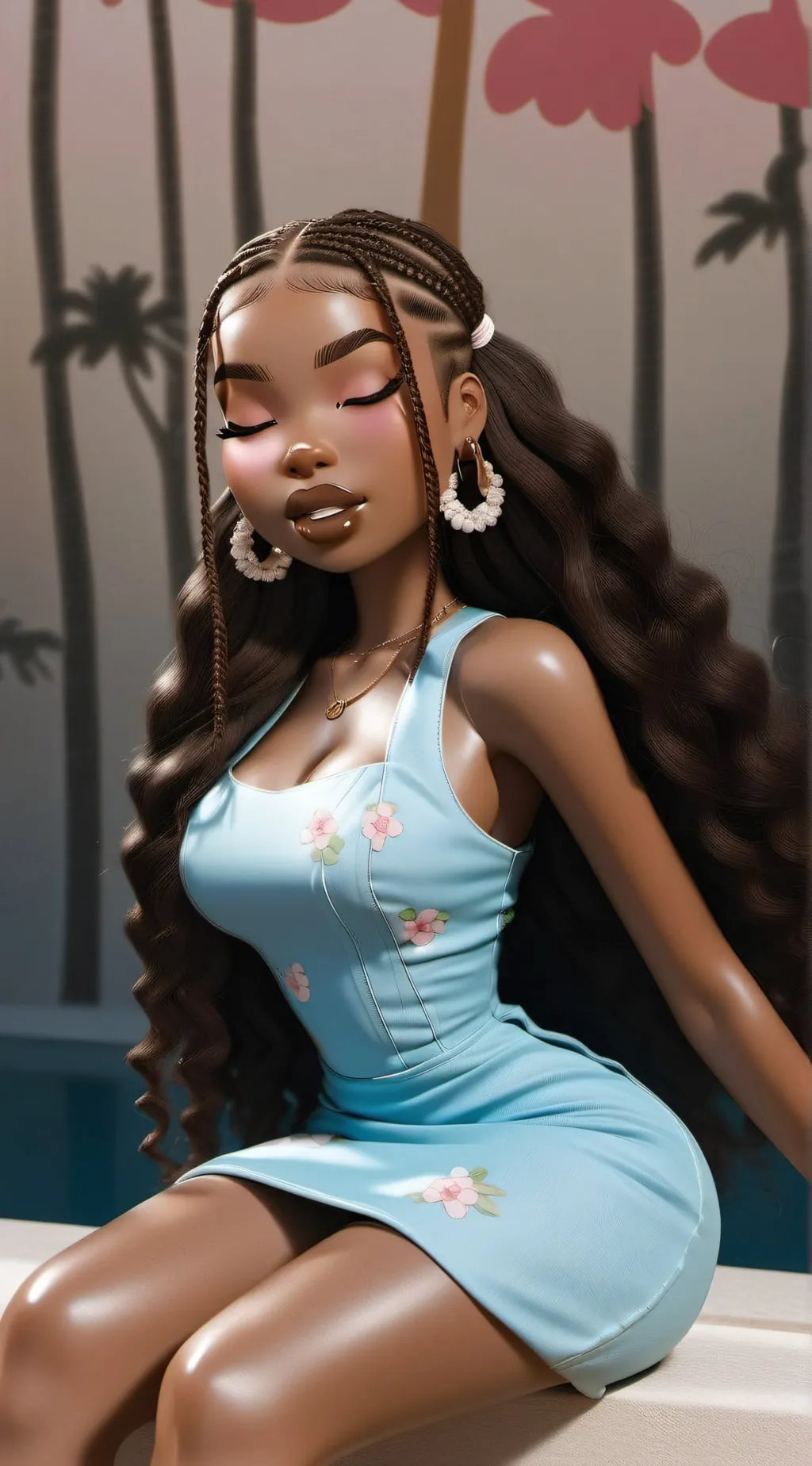 ai character: Angelica background